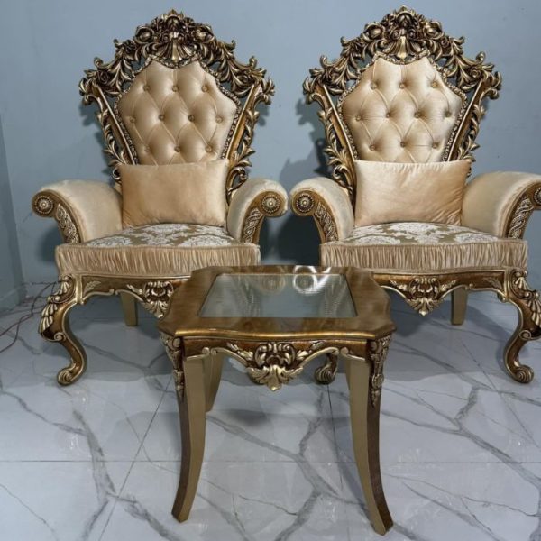 Luxury Room Chairs with Table