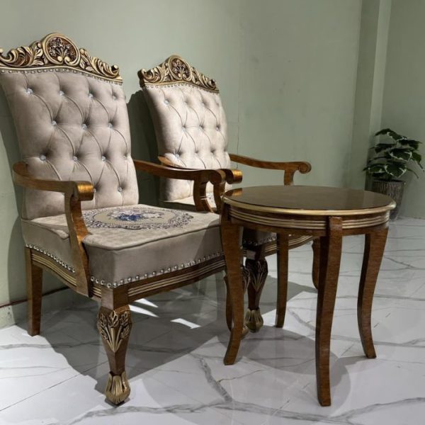 New Designer Room Chairs with Table