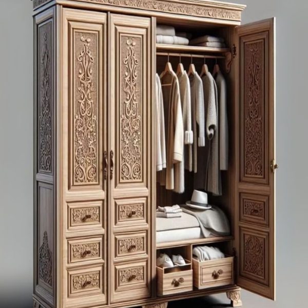 New Designer Wooden Almirah